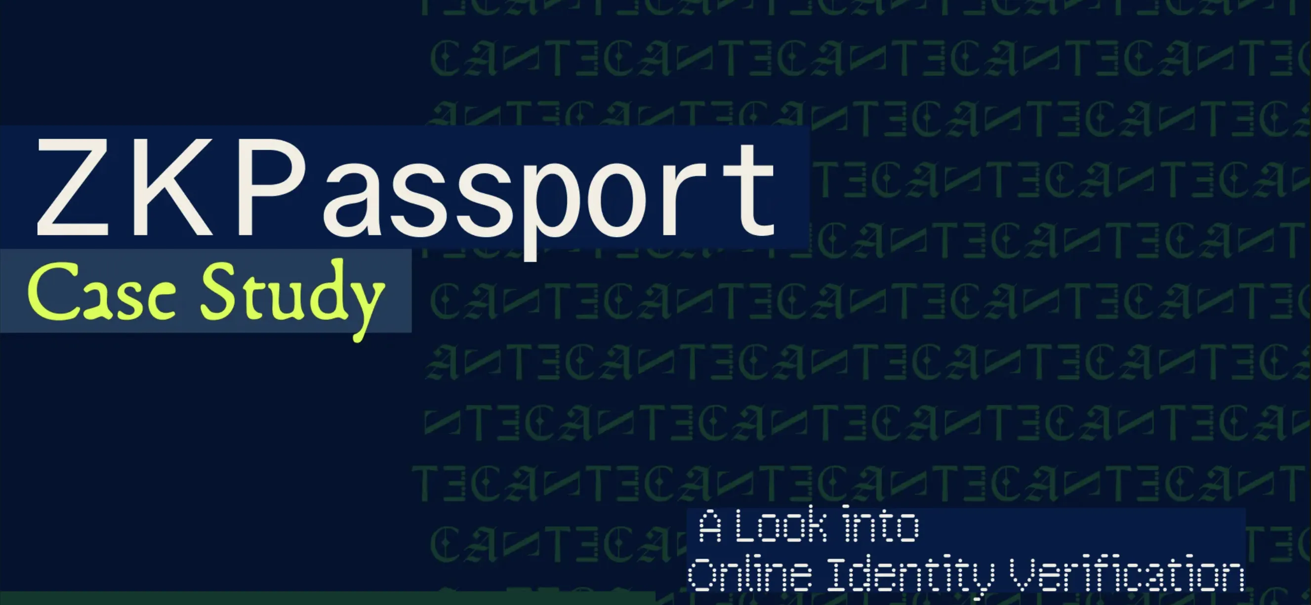 ZKPassport case study screenshot — Aztec Network blog
